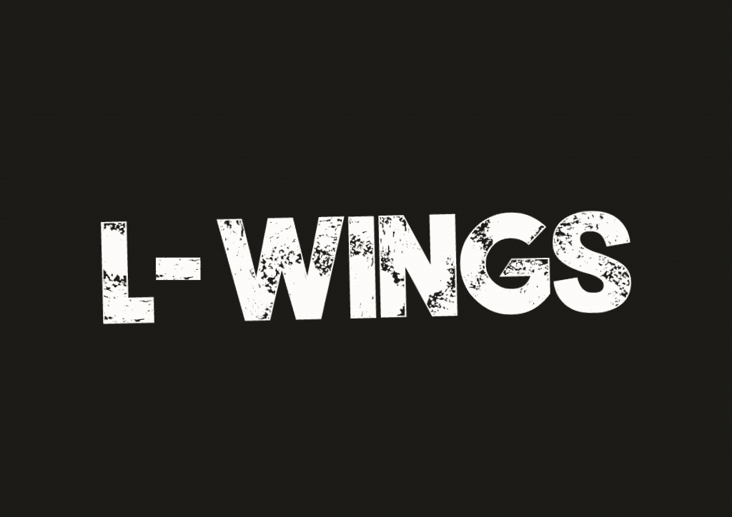 logo L-WINGS Noir
