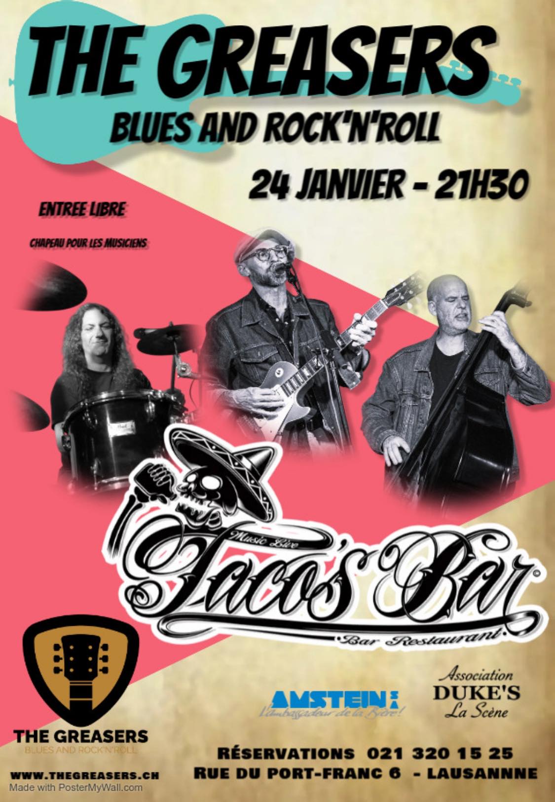 JANVIER 24 CONCERT THE GREASERS 2026