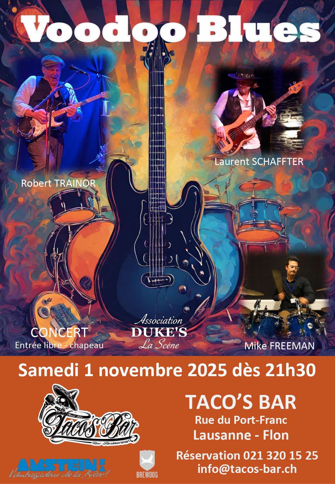 NOVEMBRE 01 CONCERT VOODOO BLUES 2025