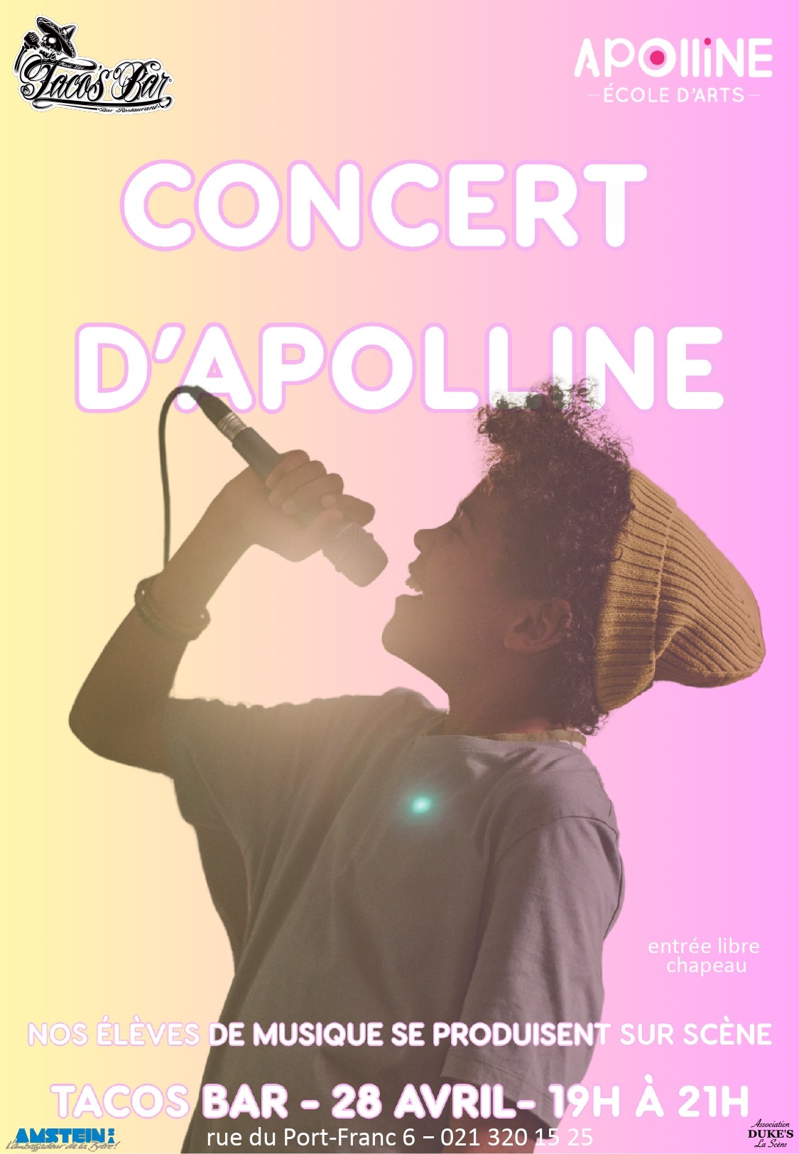 AVRIL 28 CONCERT D'APOLLINE 2026