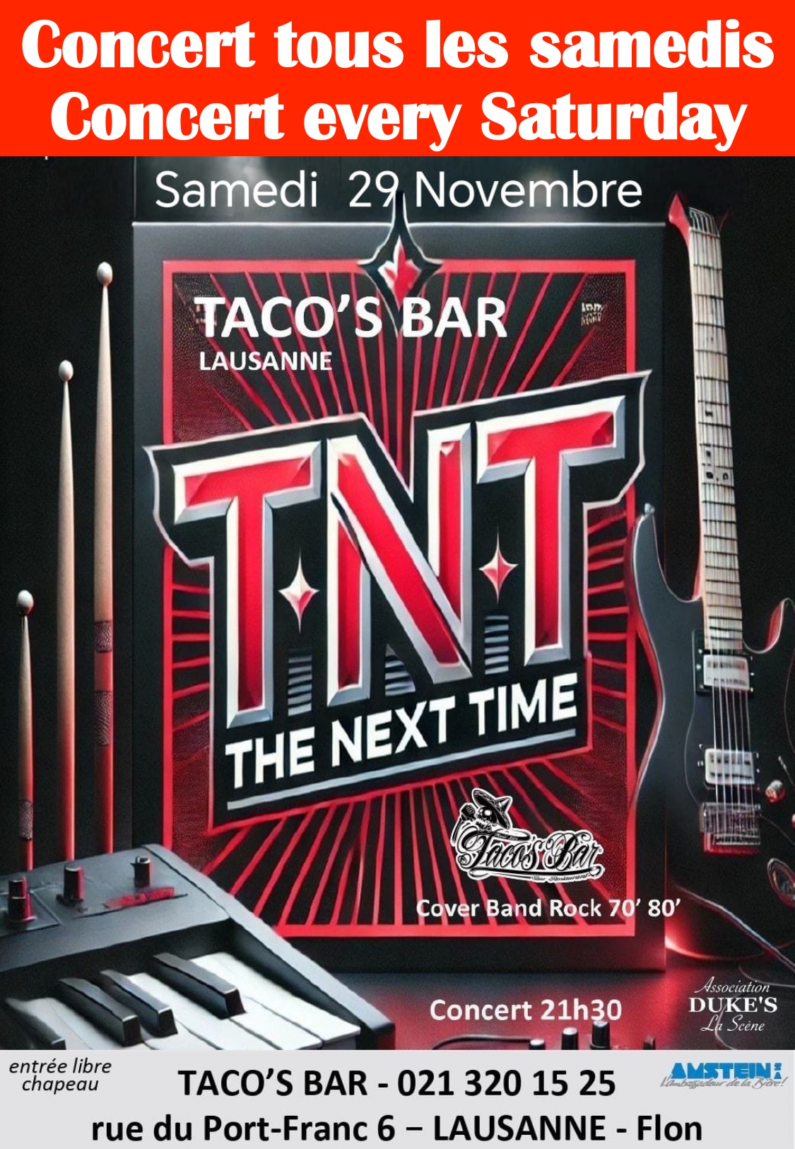 NOVEMBRE 29 CONCERT TNT 2025