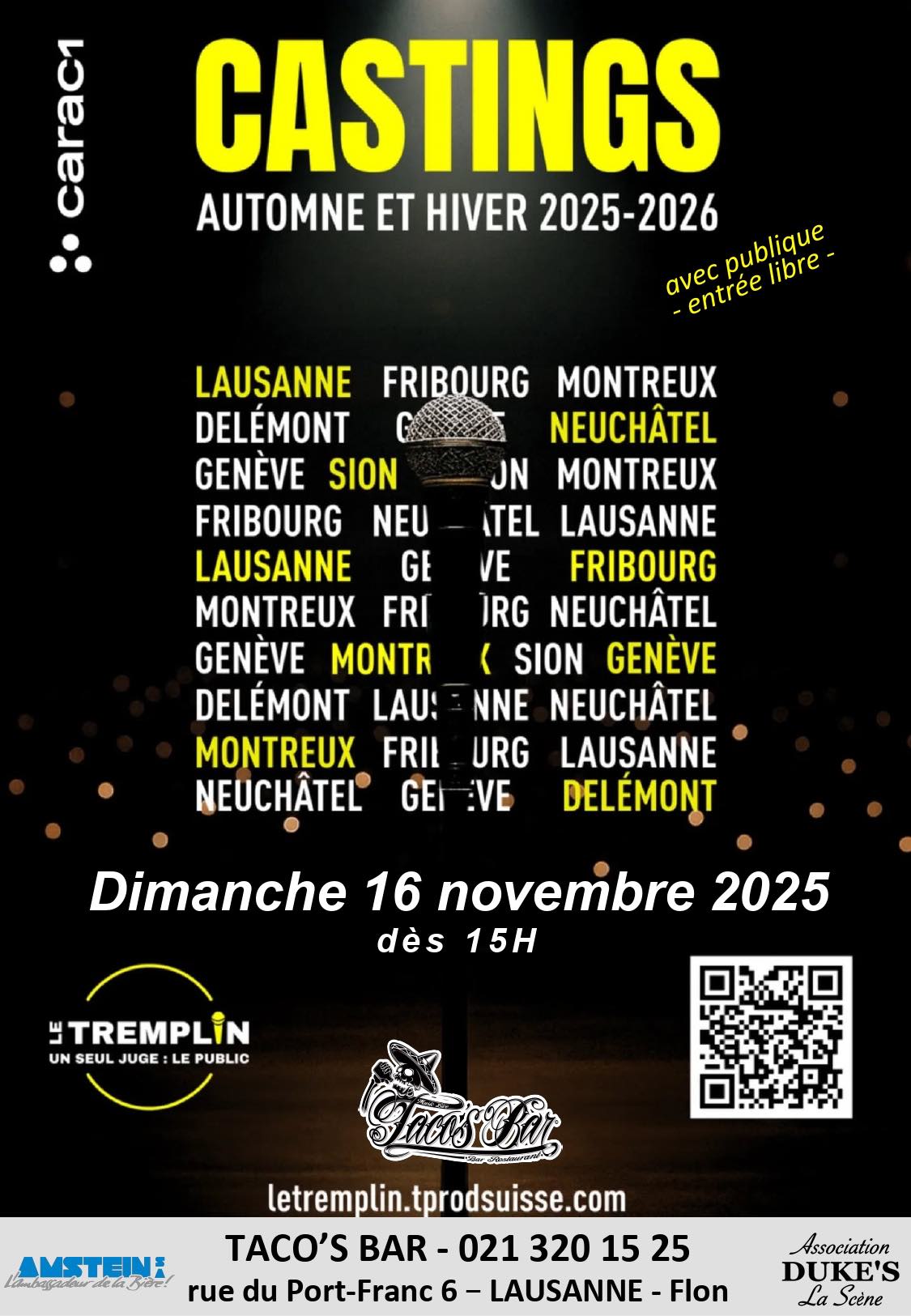 TREMPLIN NOVEMBRE 16 2025