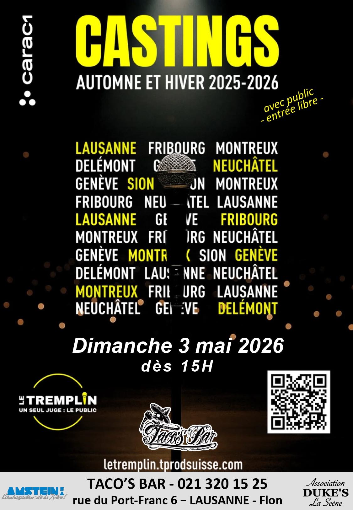 MAI 03 LE TREMPLIN SUISSE 2026