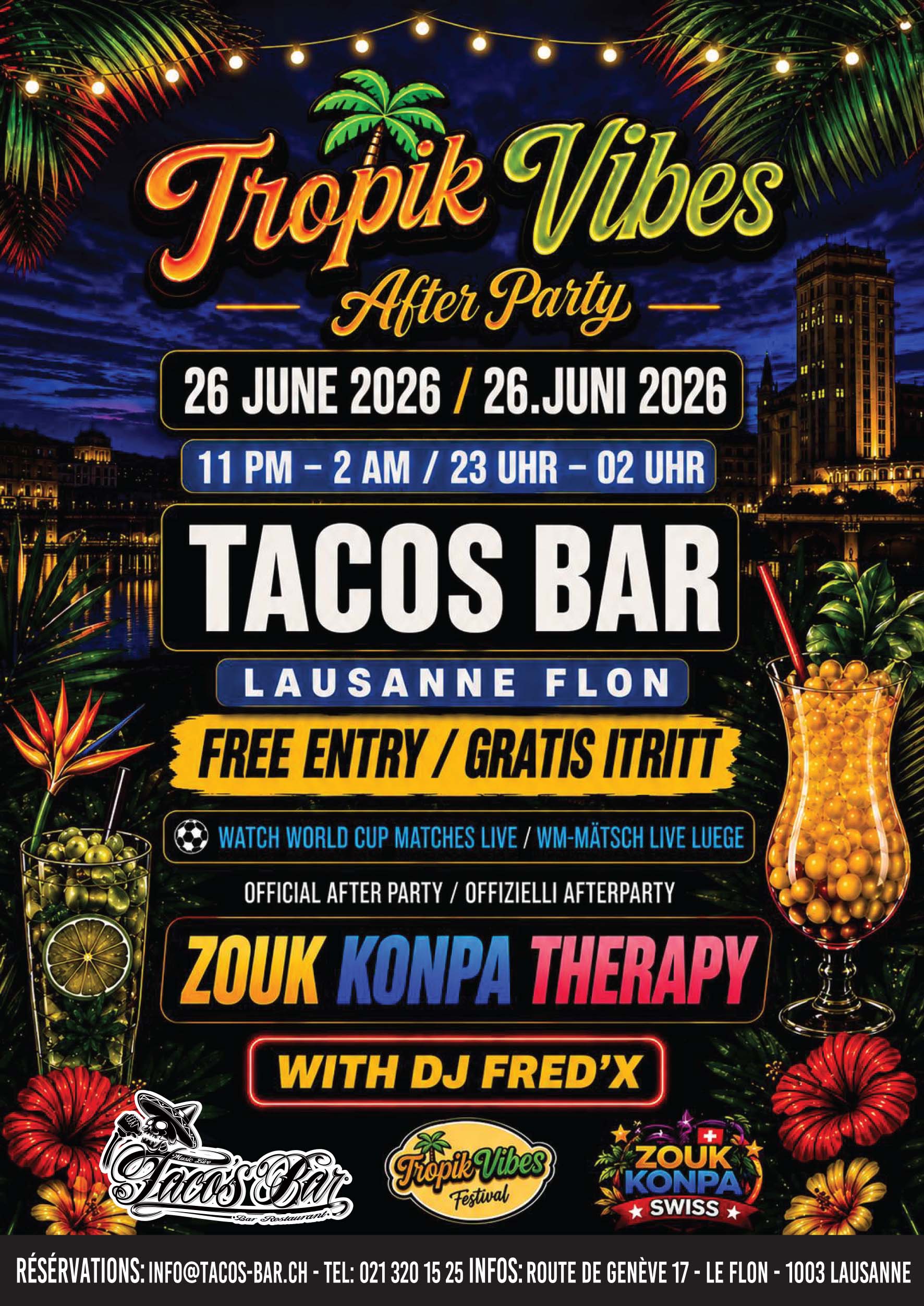 JUIN 26 SOIRÉE ZOUK KONPA 2026